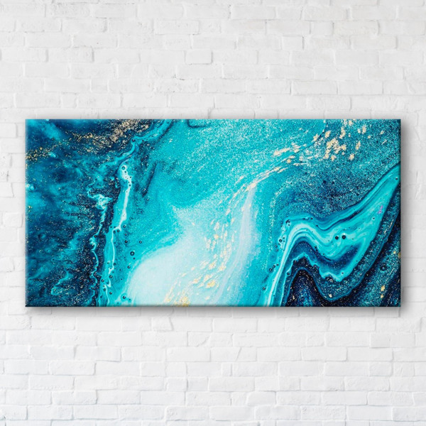 

Картина на холсте IBR Sea colors 90x180 см