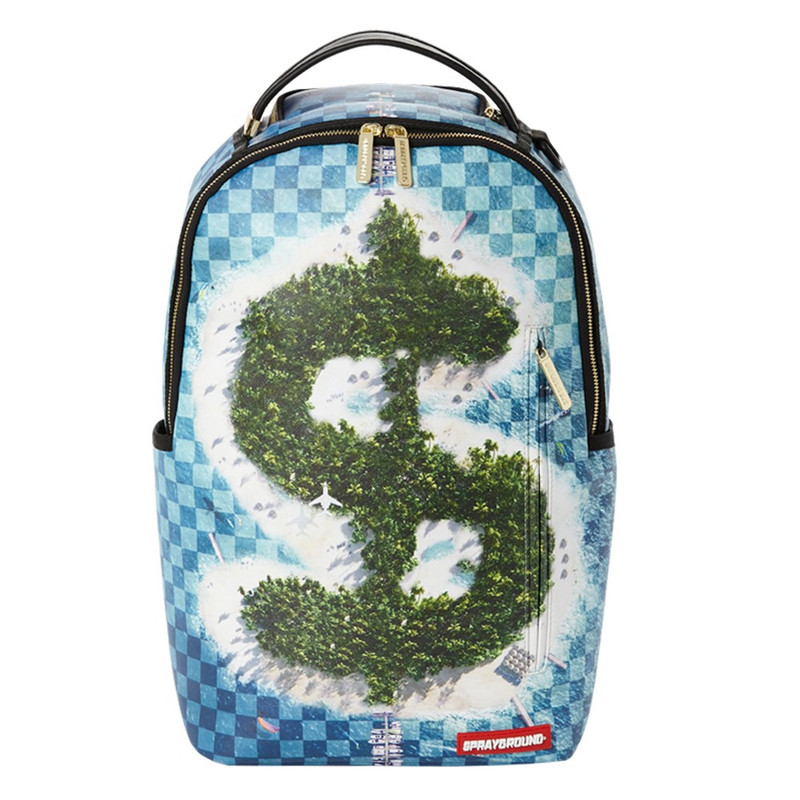 

Рюкзак дитячий Sprayground MONEY ISLAND BACKPACK 45-15-30 см блакитний (910B2800NSZ/0000/TU)