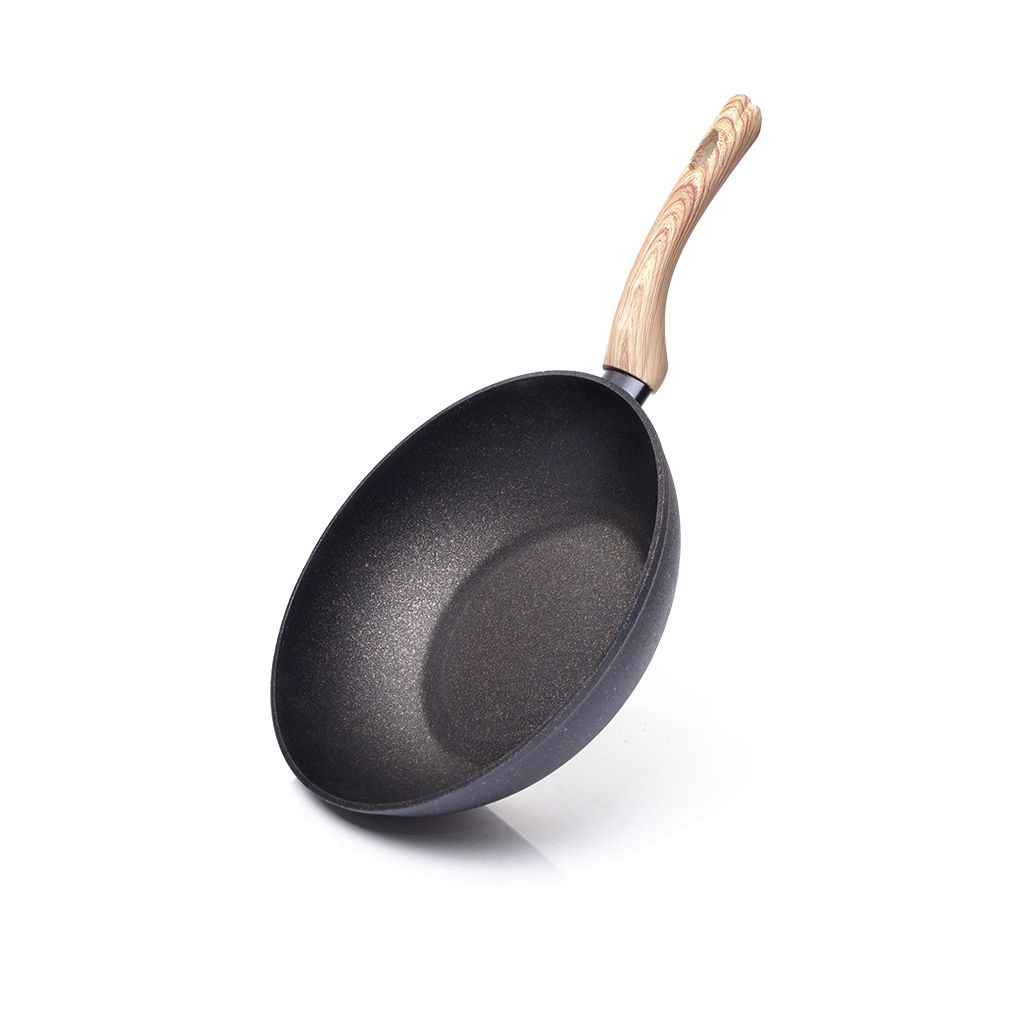 

Сковородка ВОК Fissman BLACK COSMIC 24x7 см (4344)