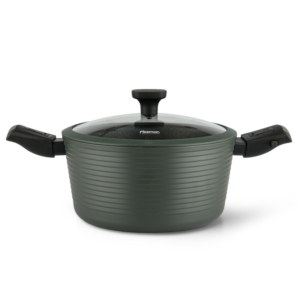 

Кастрюля Fissman BRILLIANT 24x12см / 4,5л со съемными ручками