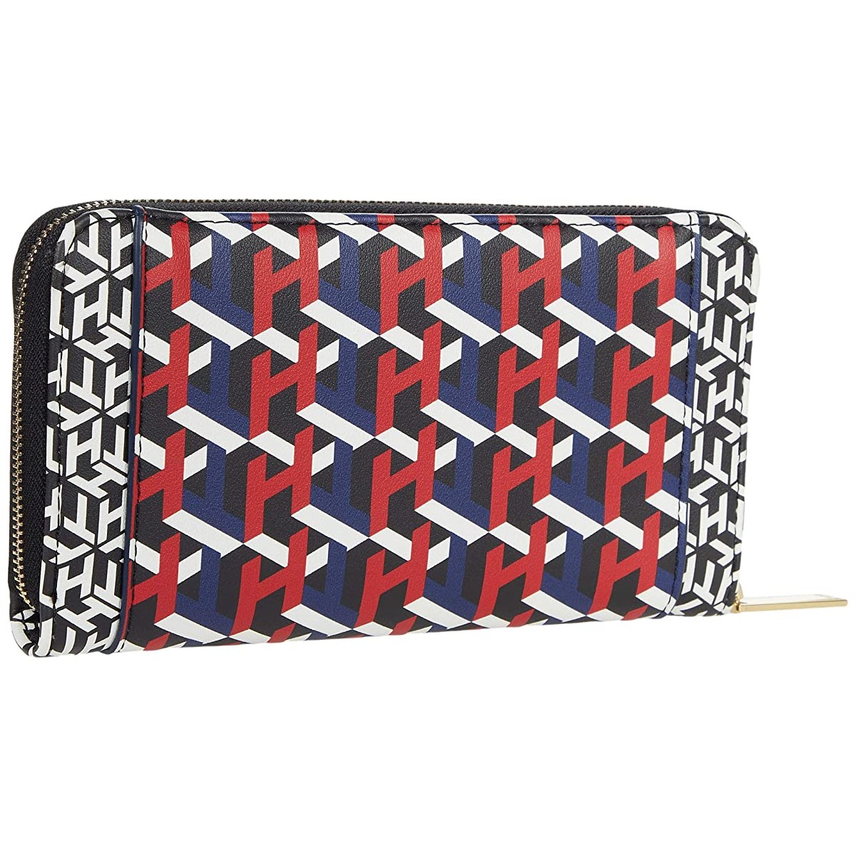

Кошелек Tommy Hilfiger Logan Large Zip Wallet Black Multi, Универсальный