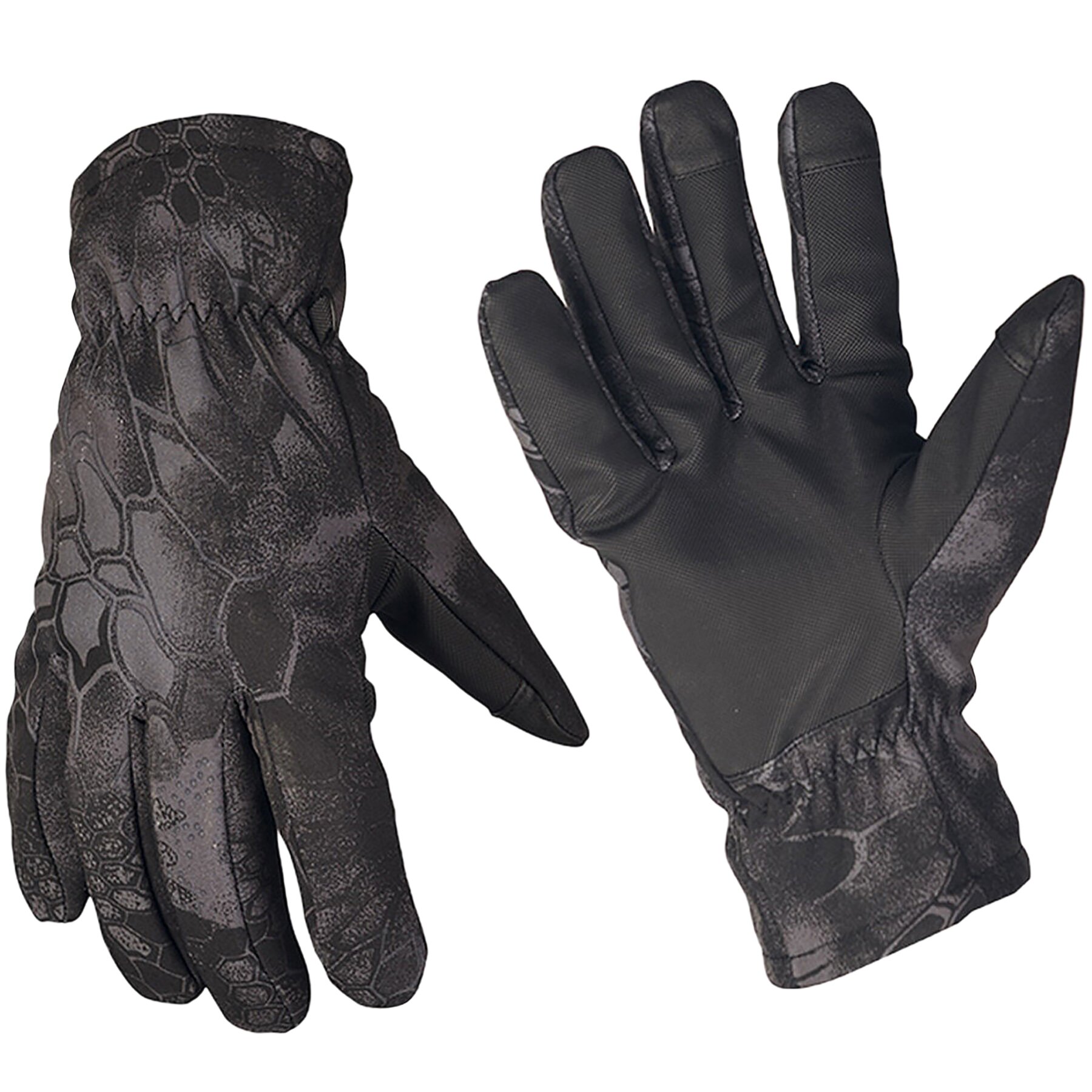 

Перчатки зимние SOFTSHELL GLOVES THINSULATE™ MANDRA® NIGHT Криптек черный L