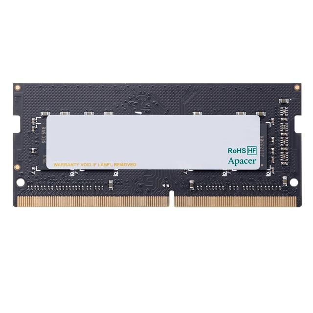 

Apacer DDR4 2400 (для ноутбука)[A4S08G24CEIBH05-1]
