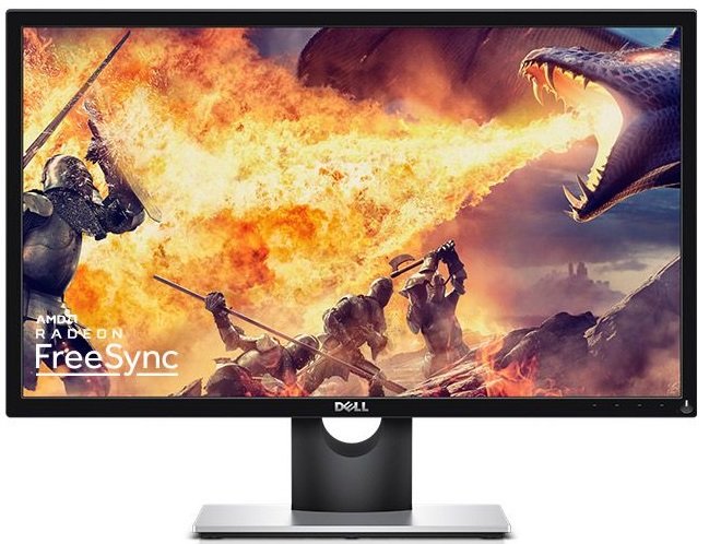 

Монитор LCD 23.8" DELL SE2417HGX D-Sub, 2xHDMI, Audio, TN, 1ms, 75Hz, FreeSync