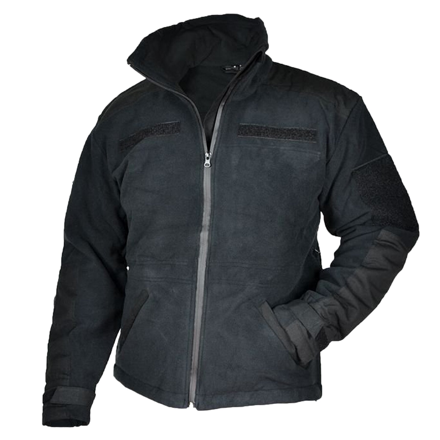 

Куртка флисовая тактическая MIL-TEC Windproof Jacket Черная L