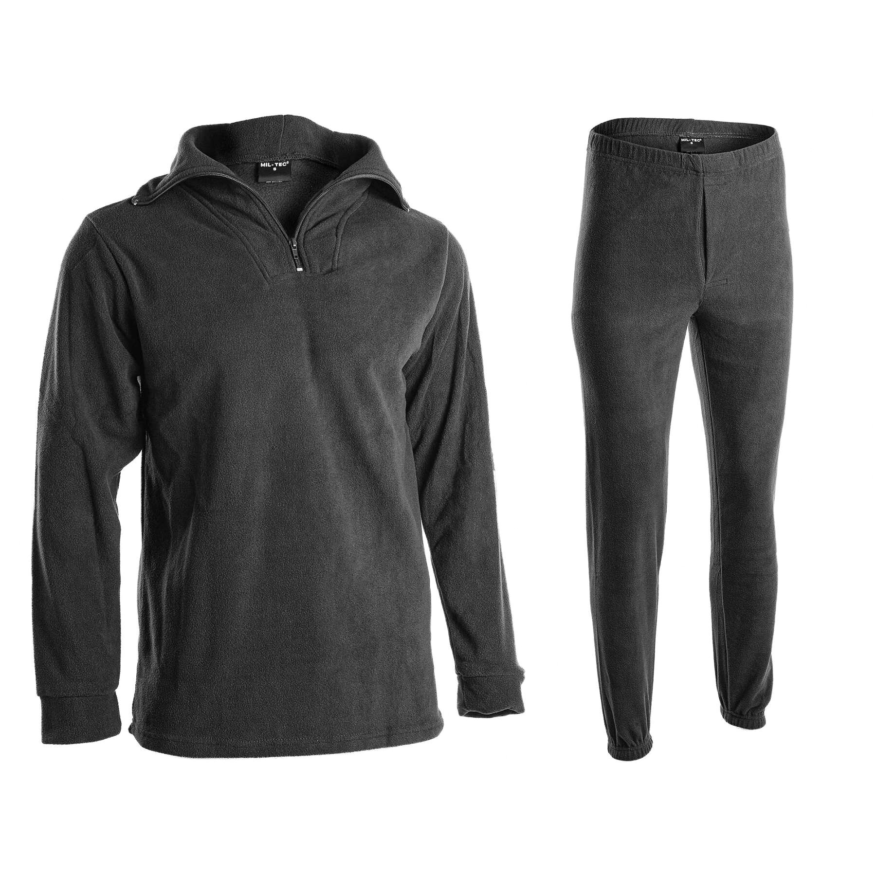 

Термобелье Костюм флисовый с молнией THERMOFLEECE UNDERWEAR WITH ZIPPER Черное M
