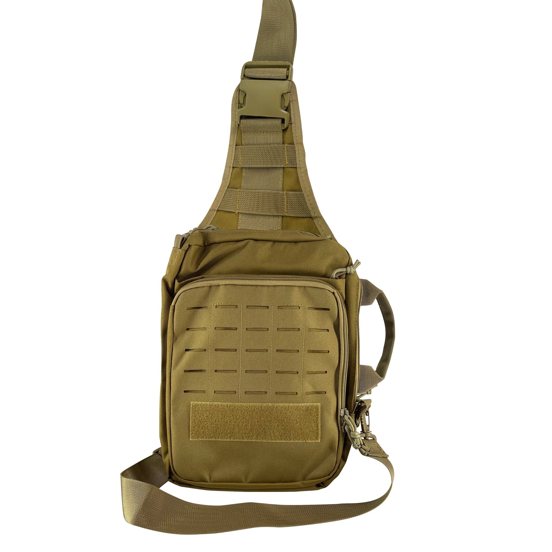 

Рюкзак однолямочный с системой LaserCut MOLLE Койот