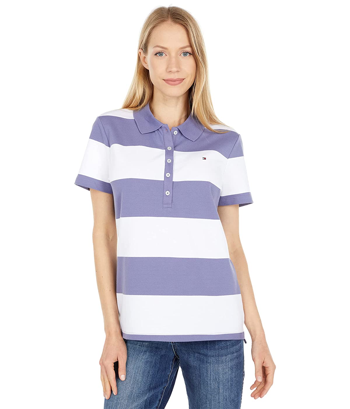 

Поло Tommy Hilfiger Rugby Stripe Polo Heron Multi, XS (42)