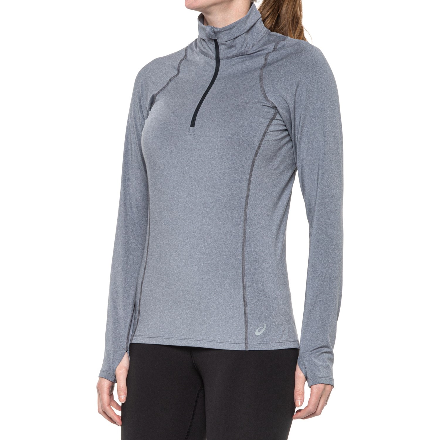

Лонгслив ASICS Thermopolis Shirt - , Heather/Graphite, XS (42)