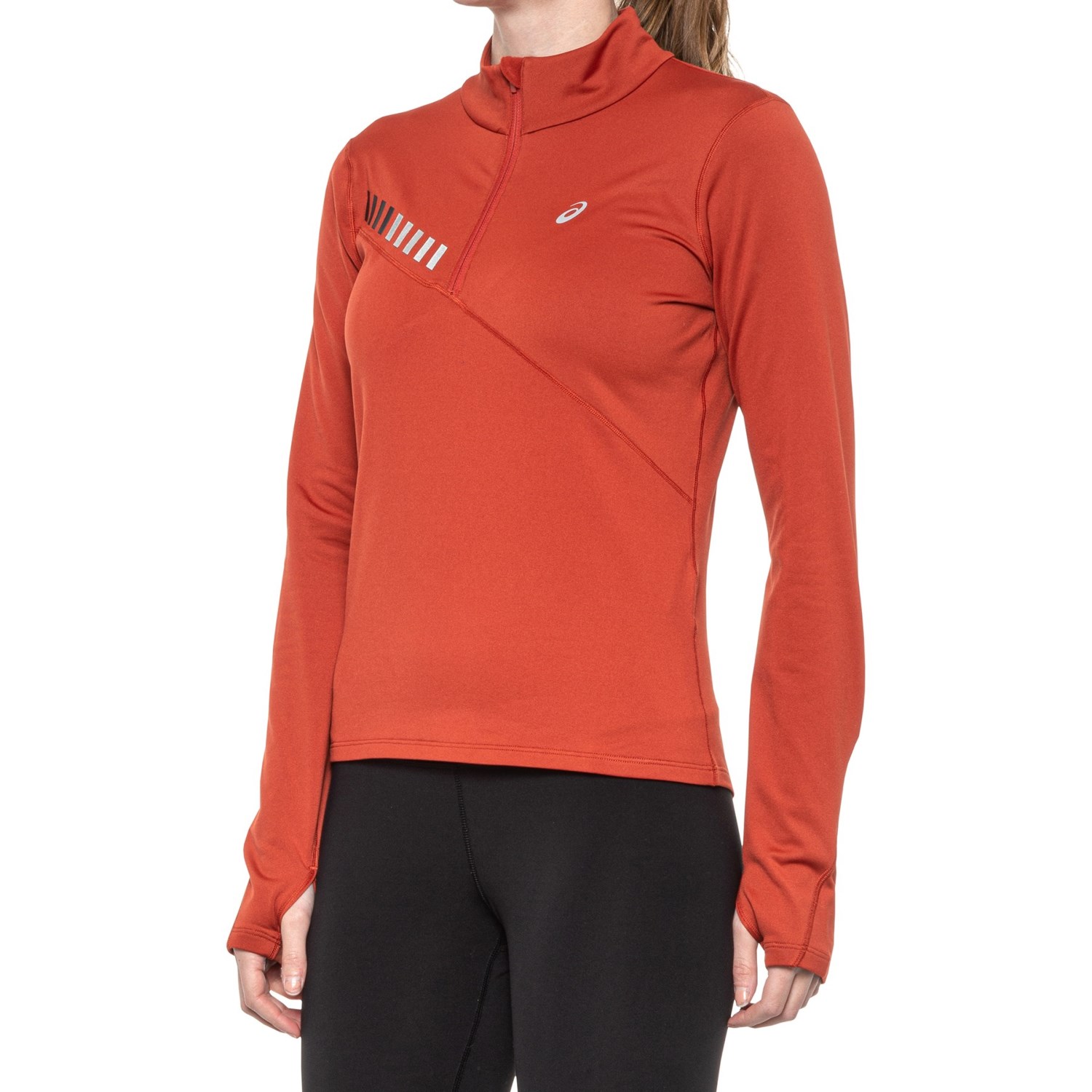

Лонгслив ASICS Lite-Show Winter Shirt - , Spice Latte/Graphite, M (46)
