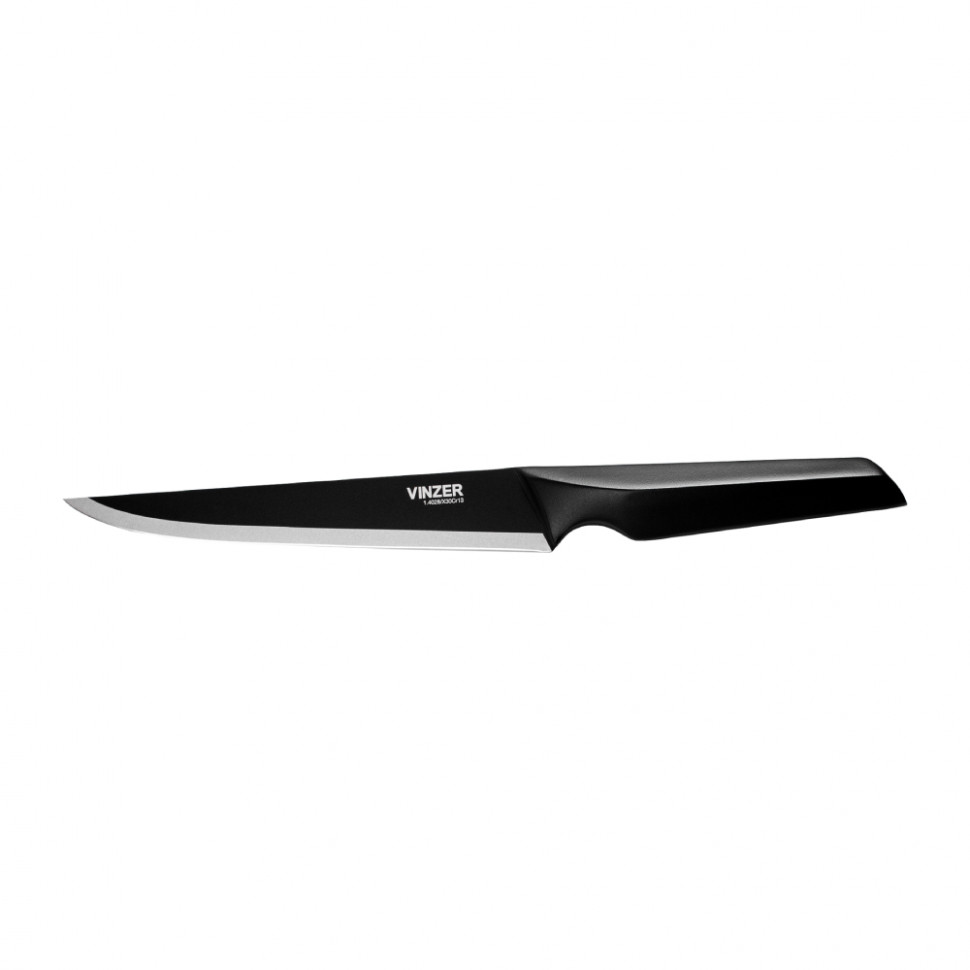 

Нож для мяса Vinzer Geometry Nero Line 20.3 см