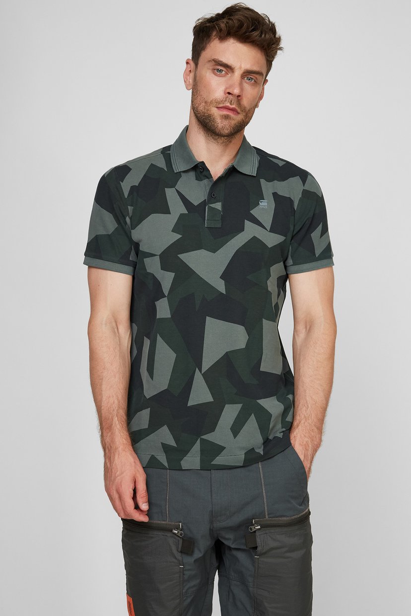 

Мужское камуфляжное поло Dunda slim ao camo G-Star RAW S D20379,C335