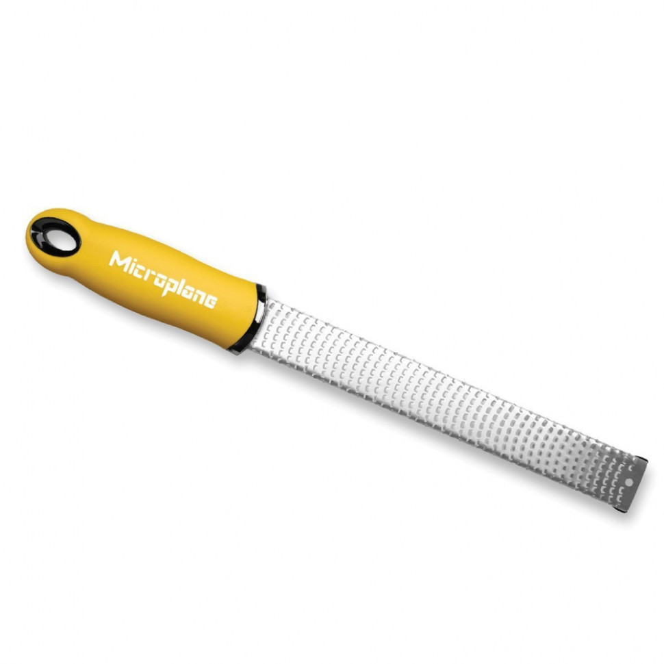 

Тёрка мелкая для цитрусовых Microplane Premium Classic 32.5x3.5 см (жёлтый)