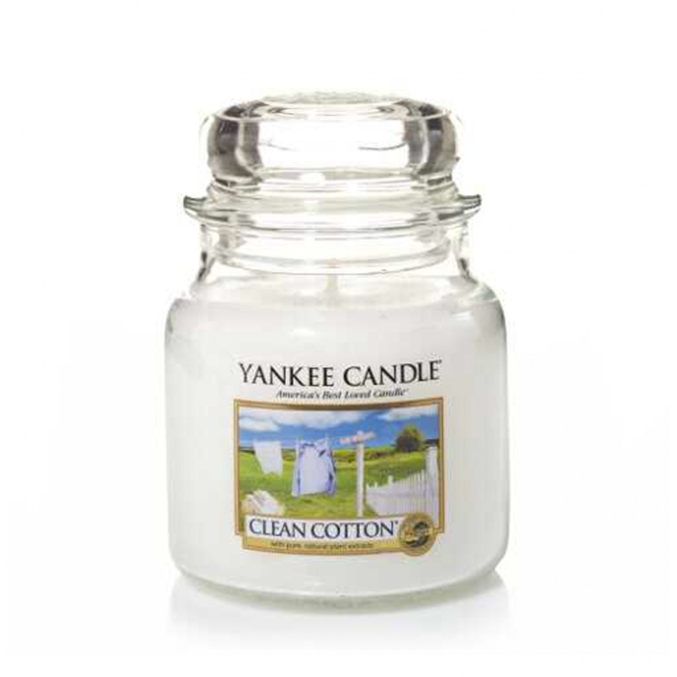 

Ароматическая свеча Yankee Candle Чистый хлопок (411 г)