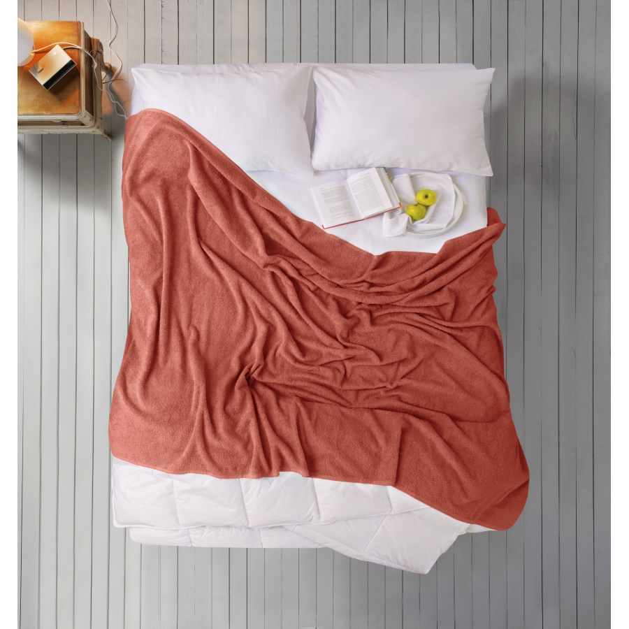 

Простынь Iris Home махровая - Paprika 155*220 (svt-2000022280693)
