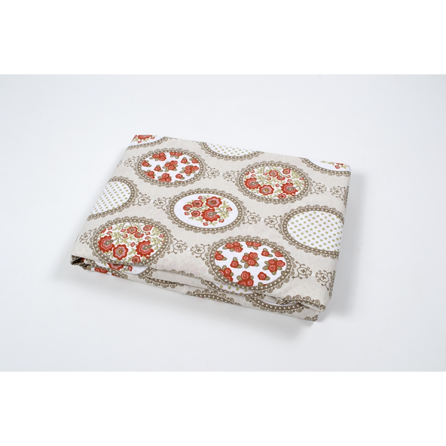 

Пододеяльник Lotus Premium - Daisy бежевый 175*215