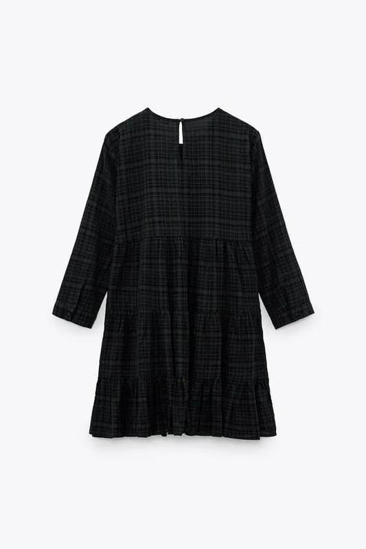 

Платье Zara ярусное  черное (5216/047/800, Платье Zara ярусное S черное (5216/047/800)