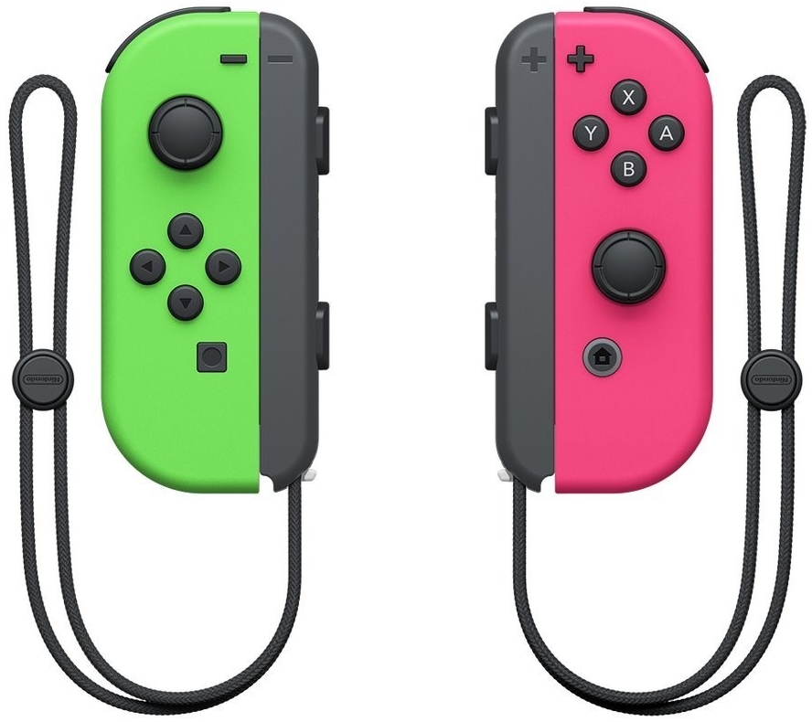 

Контроллеры Nintendo Joy-Con Pair Neon Green / Neon Pink