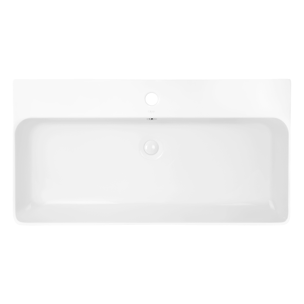 

Раковина Qtap Nando 800х415х155 White с донным клапаном QT1211K419W