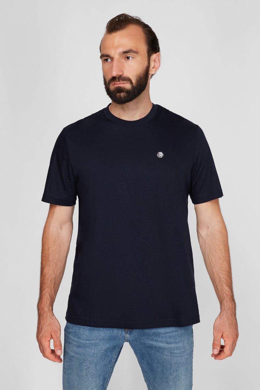 

Мужская синяя футболка T-JUST-ROMOHI Diesel  A02664 0DEAN, Мужская синяя футболка T-JUST-ROMOHI Diesel L A02664 0DEAN