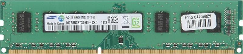 

DDR3 4GB/1600 Samsung (M378B5273DH0-CK0) Refurbished
