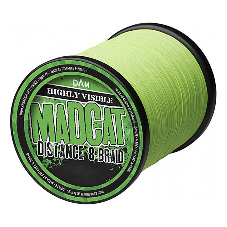 

Шнур DAM MadCat Distance 8-Braid 990m 0.50mm 52.16kg green (65676)