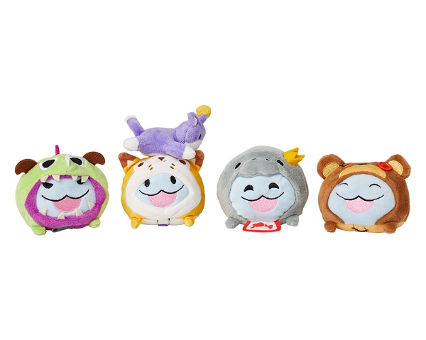 

Игрушка плюшевая LEAGUE OF LEGENDS Onesie Poros (набор игрушек)