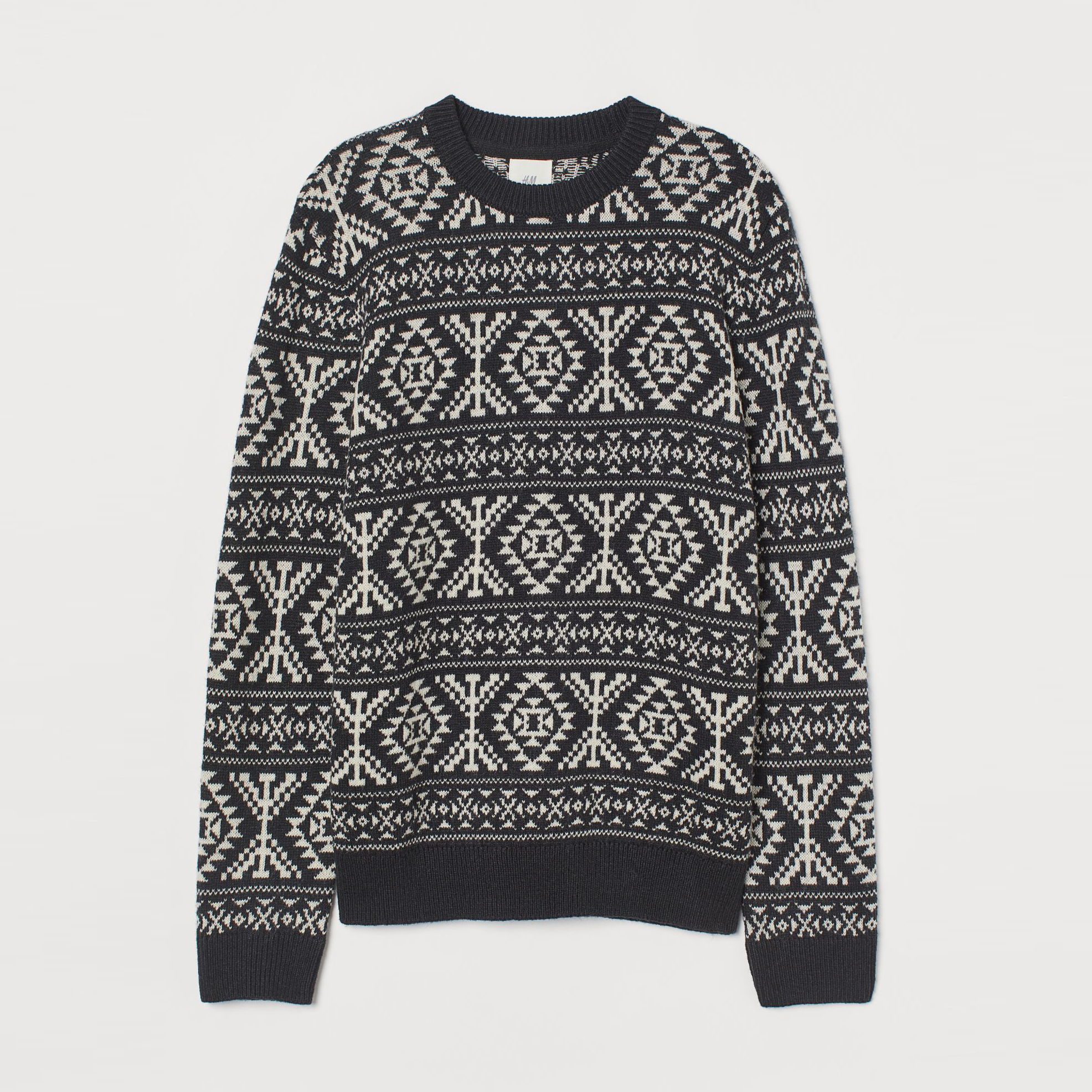 

Джемпер H&M 8895712wtt L Черно-белый