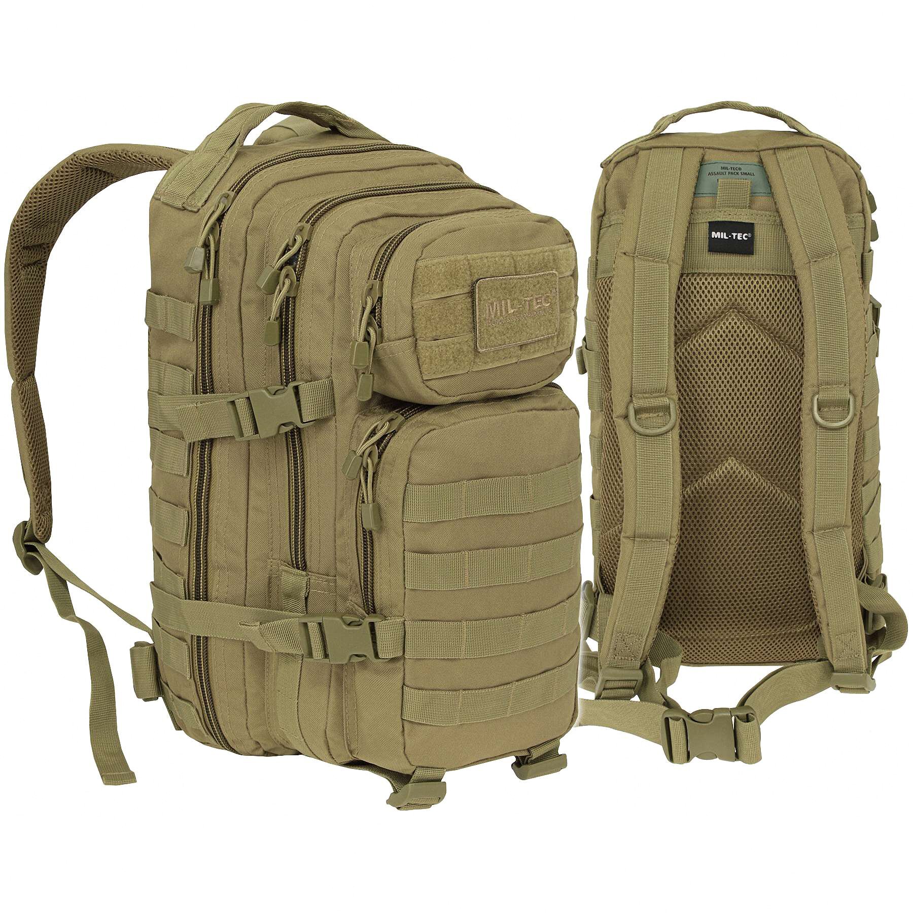 

Рюкзак тактический маленький 20л молли BACKPACK US ASSAULT SMALL Койот