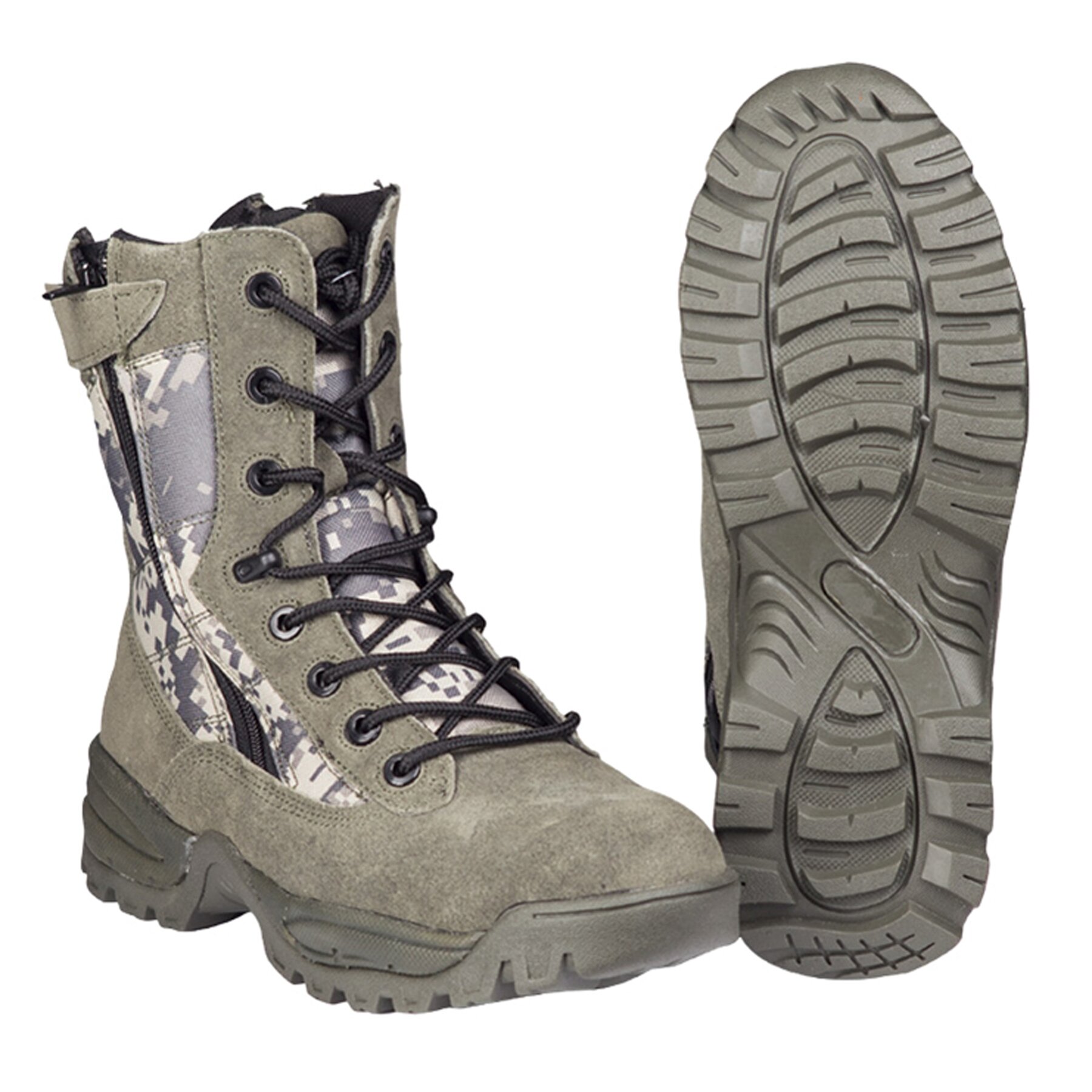 

Ботинки тактические на 2-х молниях TACTICAL BOOT TWO-ZIP Акуп 41