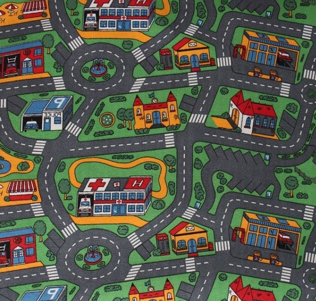 

Ковер Ideal Город City Life 400x100 см