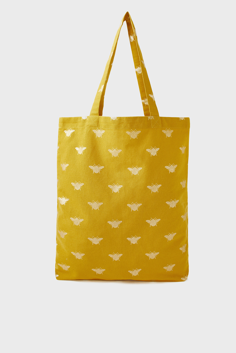 

Женский желтый шоппер Novelty Printed Shop Accessorize OS 290031