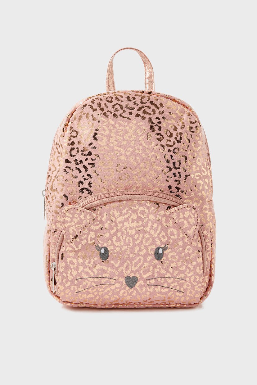 

Детский розовый рюкзак CAT LEOPARD PRINT BA Accessorize OS 283013