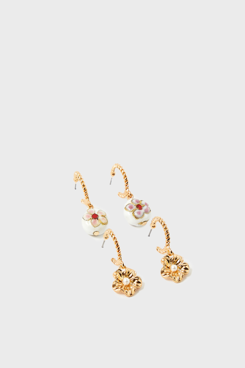

Женские золотистые серьги (2 пары) ELECTIC MEADOW M Accessorize OS 181905