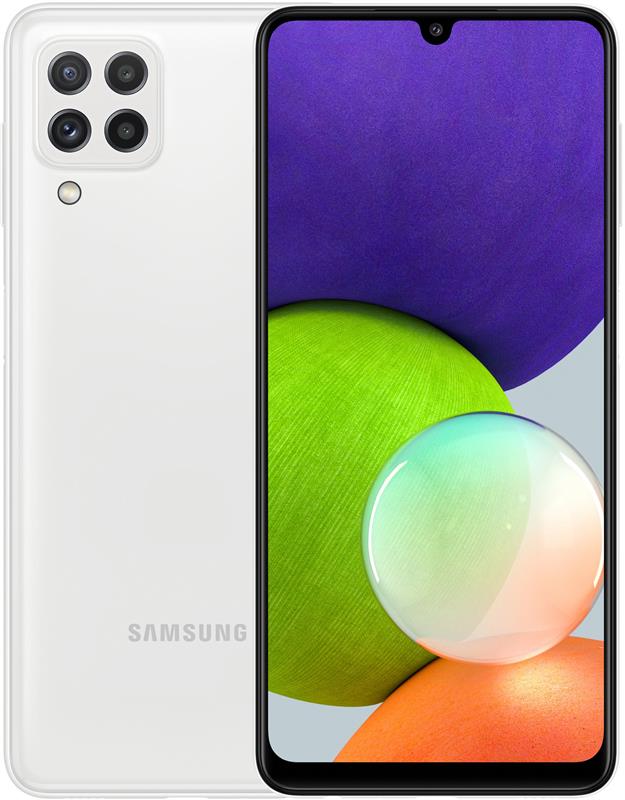 

Смартфон Samsung Galaxy A22 SM-A225 4/64GB Dual Sim White (SM-A225FZWDSEK)_UA_