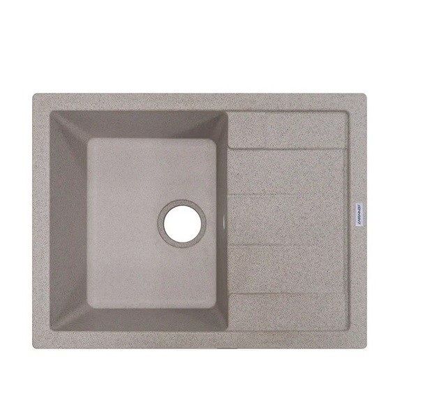 

Мойка для кухни ADAMANT ANILA 650х500х200 с/о и переливом, без сифона, терра