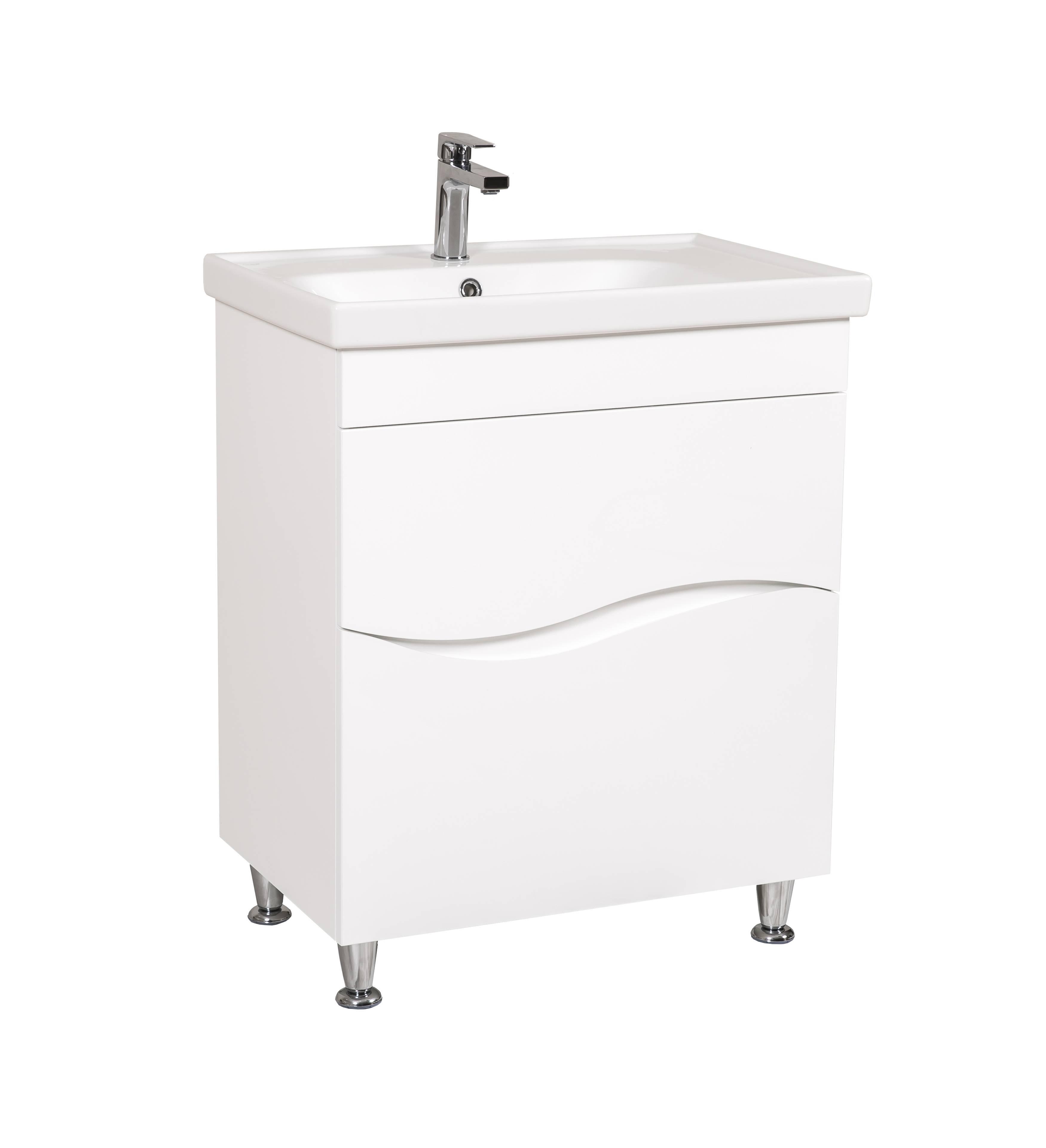 

Тумба Aquarodos Альфа с умывальником Frame 70 см