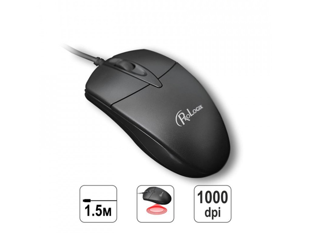

Мышь ProLogix PSM-95B Black USB