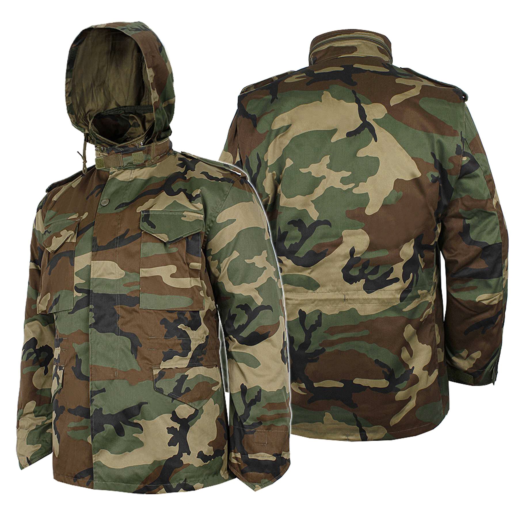 

Куртка с подстежкой US STYLE M65 FIELD JACKET WITH LINER Вудленд L