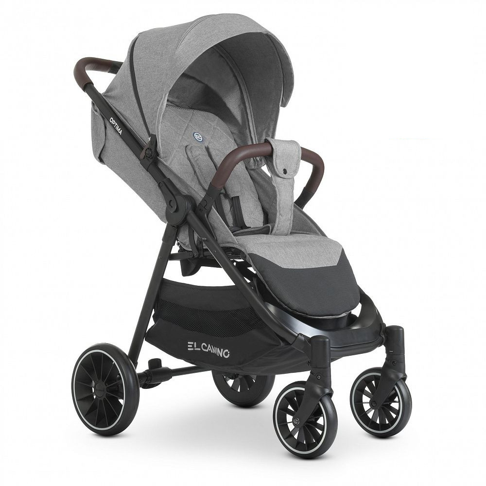 

Коляска прогулочная El Camino Optima ME-1083-Gray серая