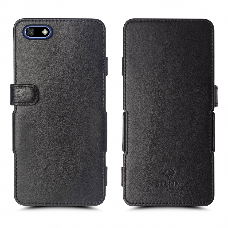

Чехол книжка Stenk Prime для Huawei Y5 (2018) Чёрный