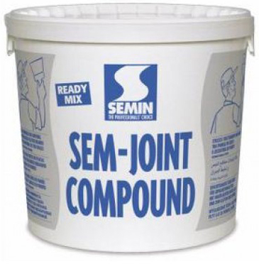 

Шпаклевка для внутренних работ Semin Sem Joint Compound 15 кг (ведро) Белая (2812)