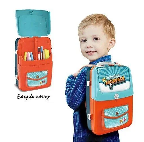 

Обучающий набор для рисования backpack packing 3in1 Синий