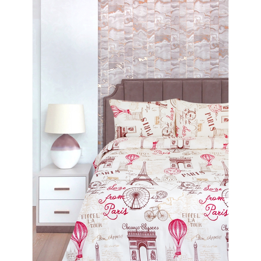 

Постельное белье Paris Story Iris Home Семейный Разноцветный 000165367