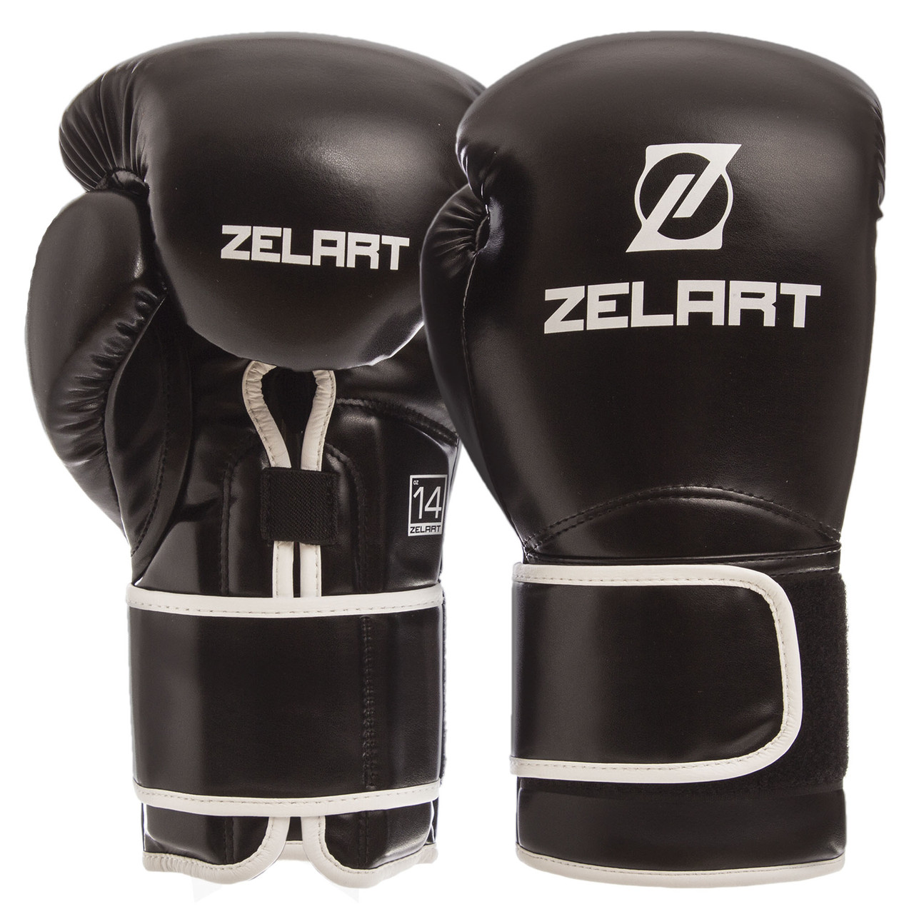 

Перчатки боксерские Zelart BO-1391 10 унций черные