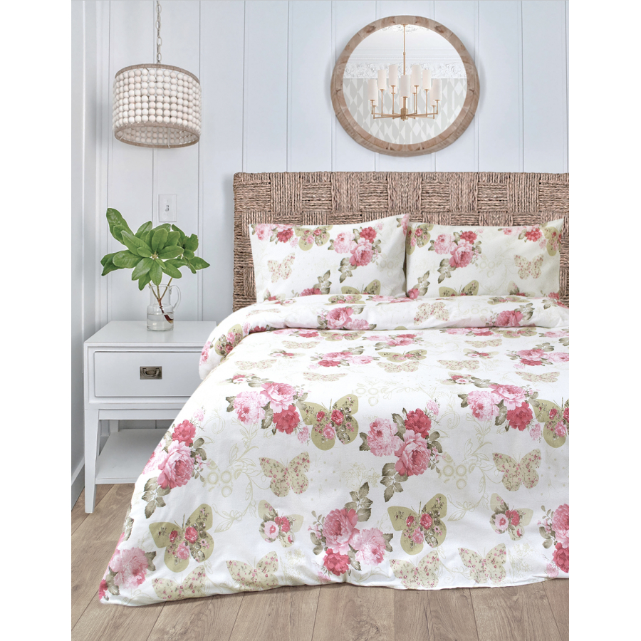 

Постельное белье Diana Iris Home Семейный Розовый 000165359