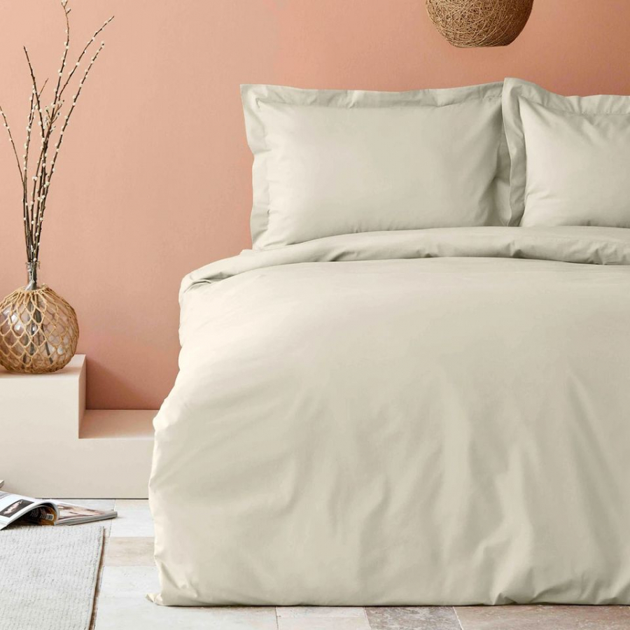 

Постельное белье Back To Basic Karaca Home Евро Бежевый 000165246