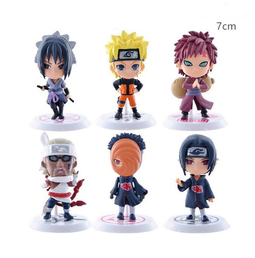 

Наруто набор фигурок "Naruto" ABC 6 штук