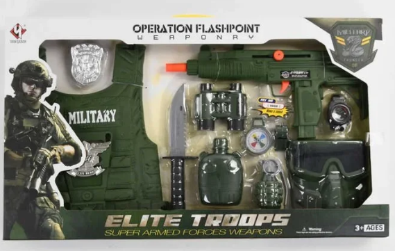 

Игровой военный набор Elite Troops ABC