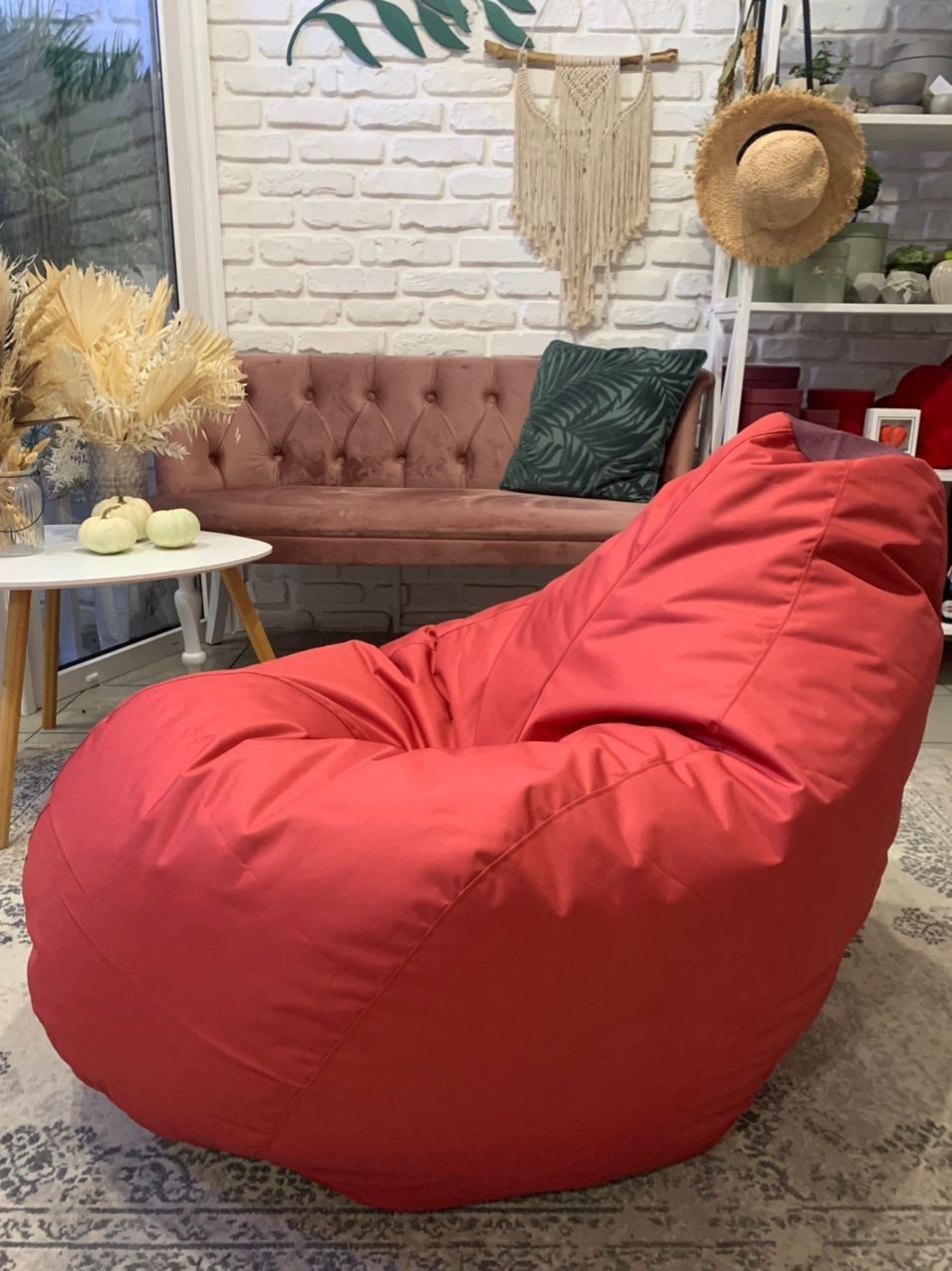 

Кресло KIWI груша 110x75x80 см Red Oxford 11175821